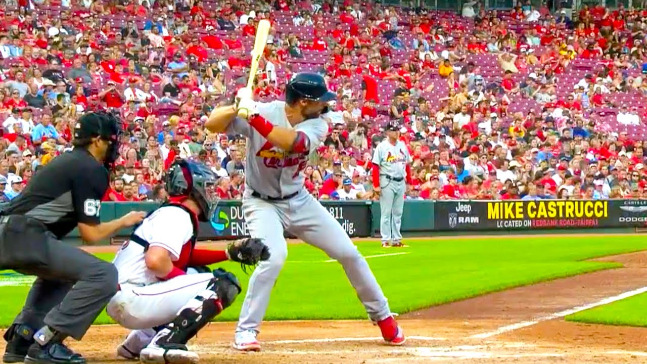 Paul Goldschmidt Slow Motion Home Run Baseball Swing Hitting Mechanics Video Instruction Tips