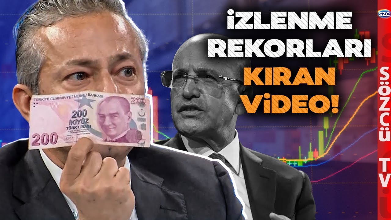 200'lük Banknot Salladı Yer Yerinden Oynadı! İrfan Değirmenci'den Bomba Mehmet Şimşek Çıkışı