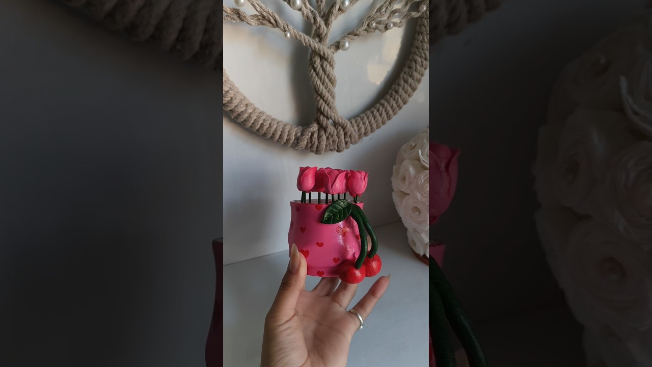Reuse broken cup 🍒