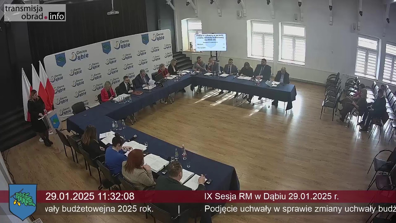 Gmina Dąbie – transmisja na żywo