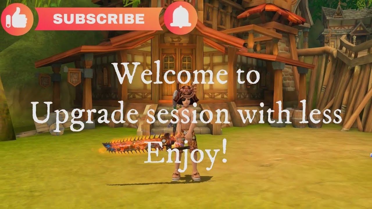 Florensia - Upgrade session with less
