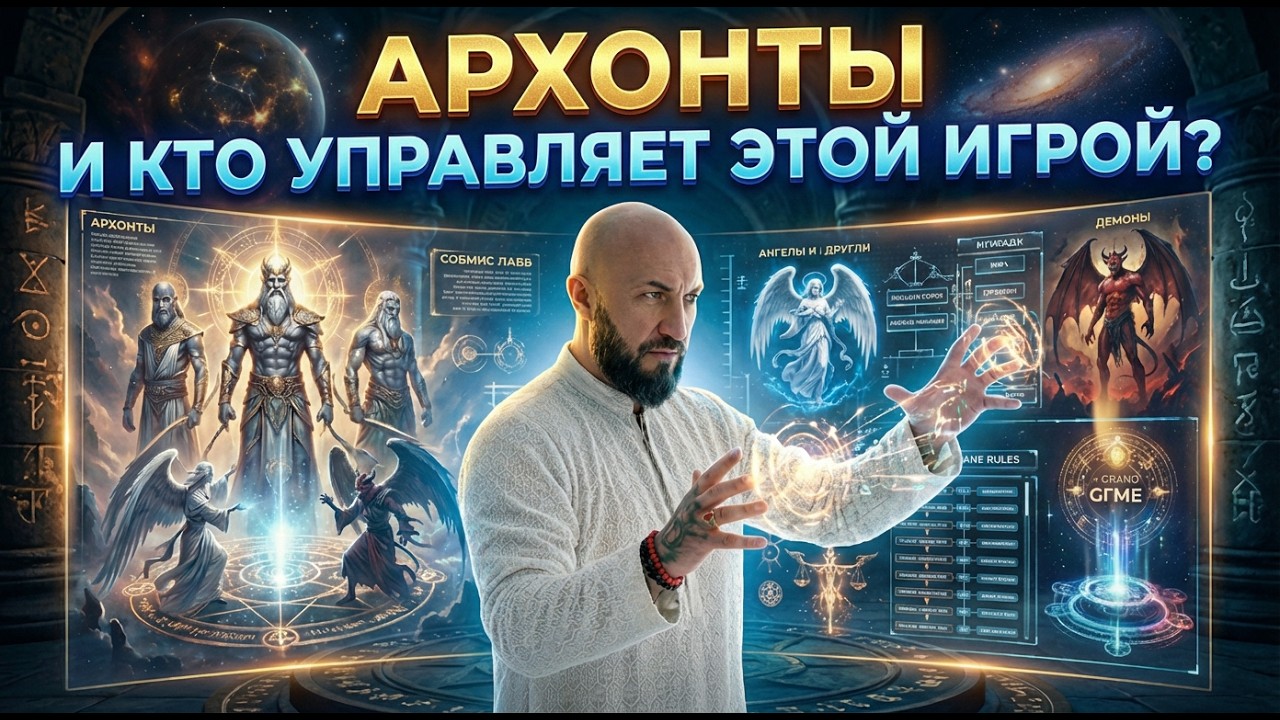 Как устроена Игра: Архонты, эгрегоры и управление реальностью