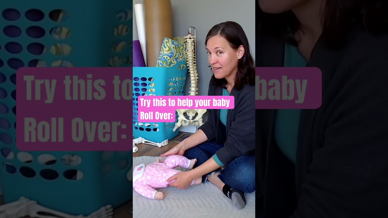One exercise to help your baby Roll Over