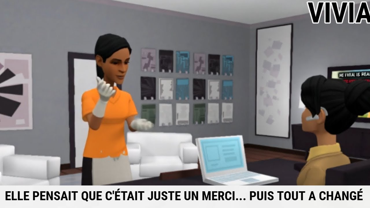 UN SIMPLE MERCI A DÉCLENCHÉ QUELQUE CHOSE QUE PERSONNE N'A VU VENIR. ANIMATION CHRÉTIENNE