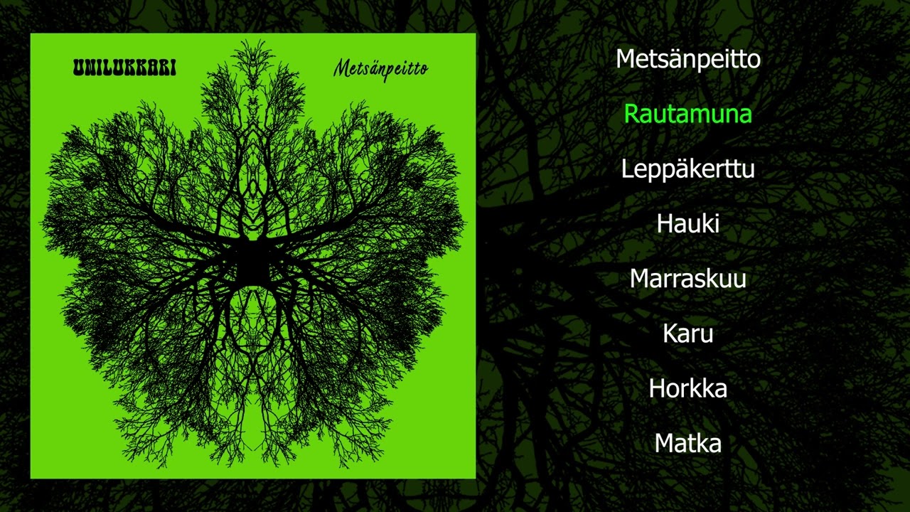 Unilukkari - Metsänpeitto (Full Album 2025) Psychedelic Folk Rock