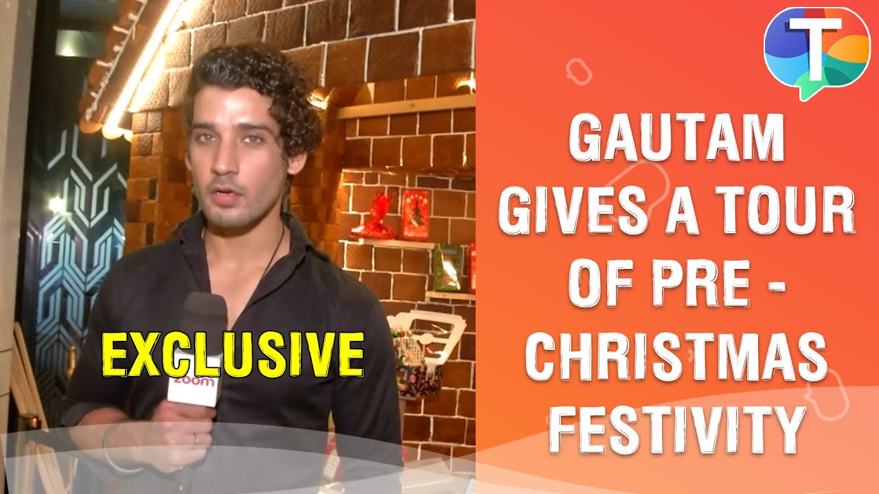 Gautam Vig gives a TOUR of Christmas Tree lighting ceremony | Exclusive