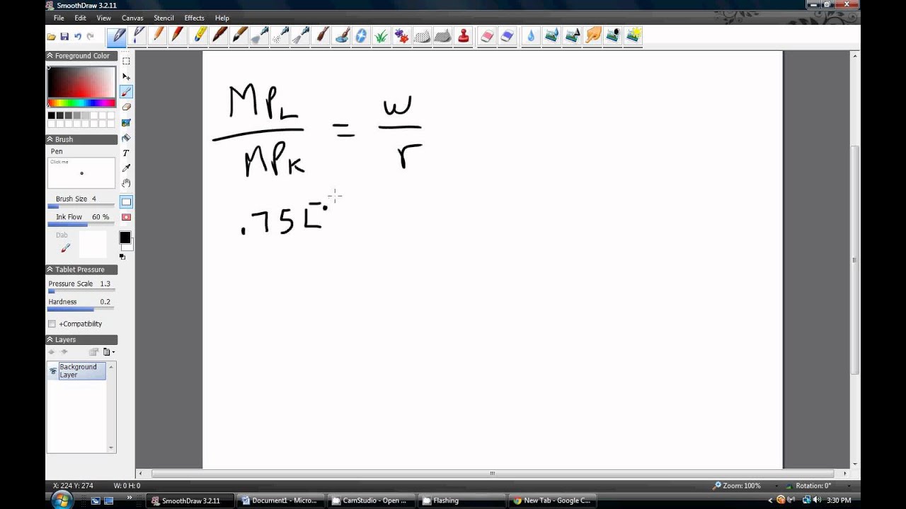 production theory: cost-minimizing input choice (optimal input mix)