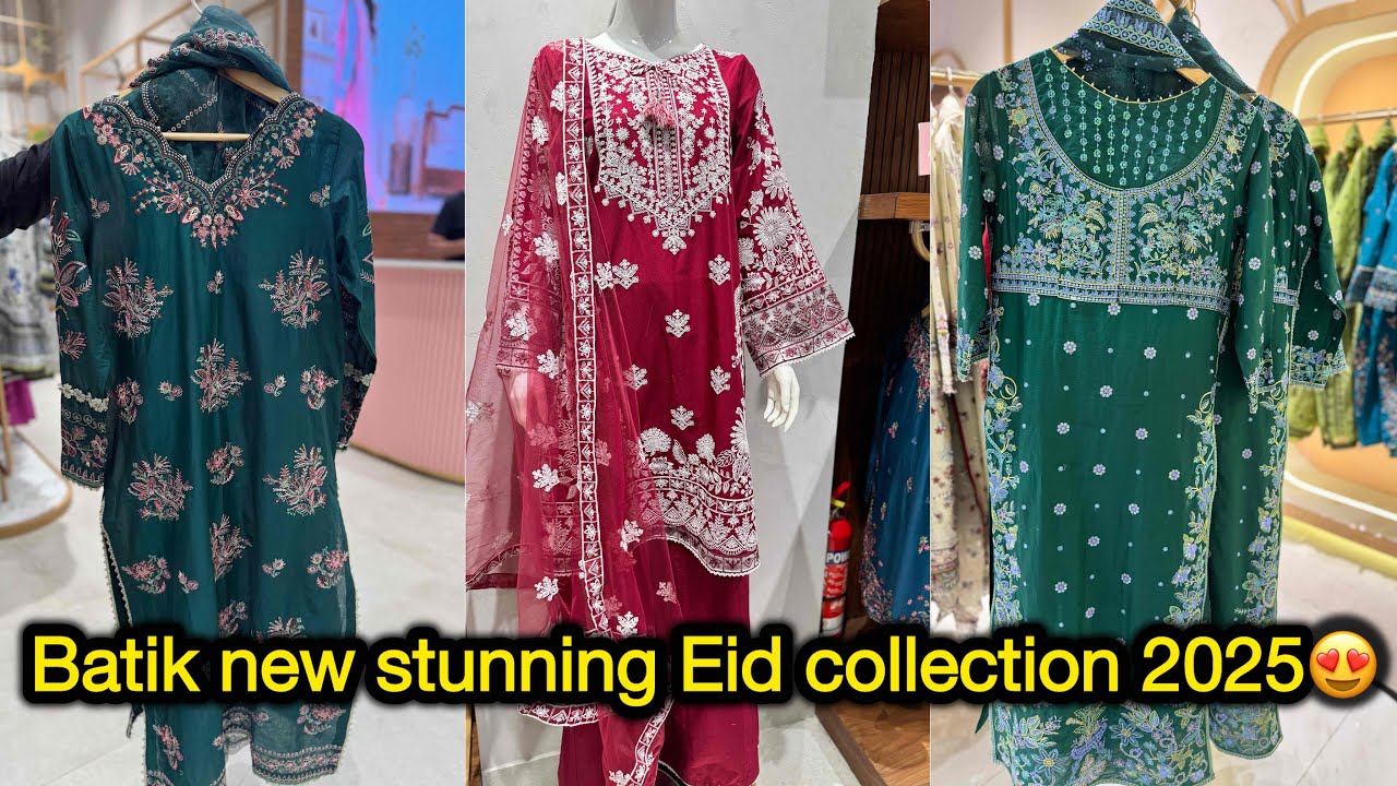 Batik latest eid and fancy collection😍2025|#batik#mka450