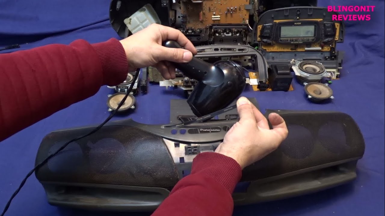 Panasonic RX-DT 75 , disassembly