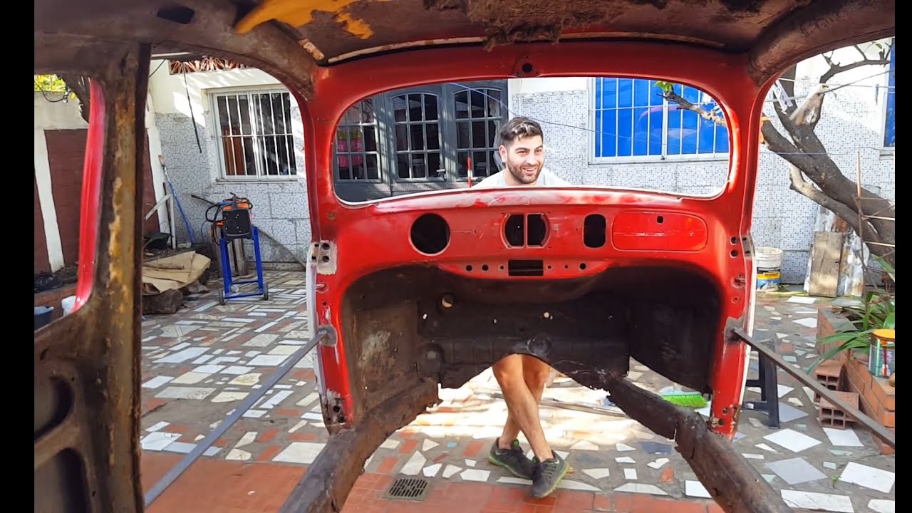 #1 Separando la carrocería del chasis del Escarabajo/Vocho/Fusca