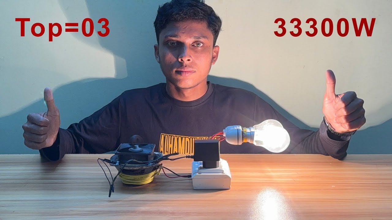 Top 03 generator Generate 220v 33300w free electricity energy for at home 2026