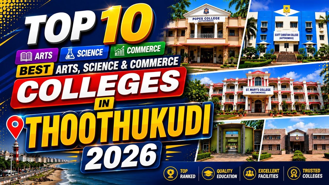 Top 10 Art's And Science Colleges in Thoothukudi