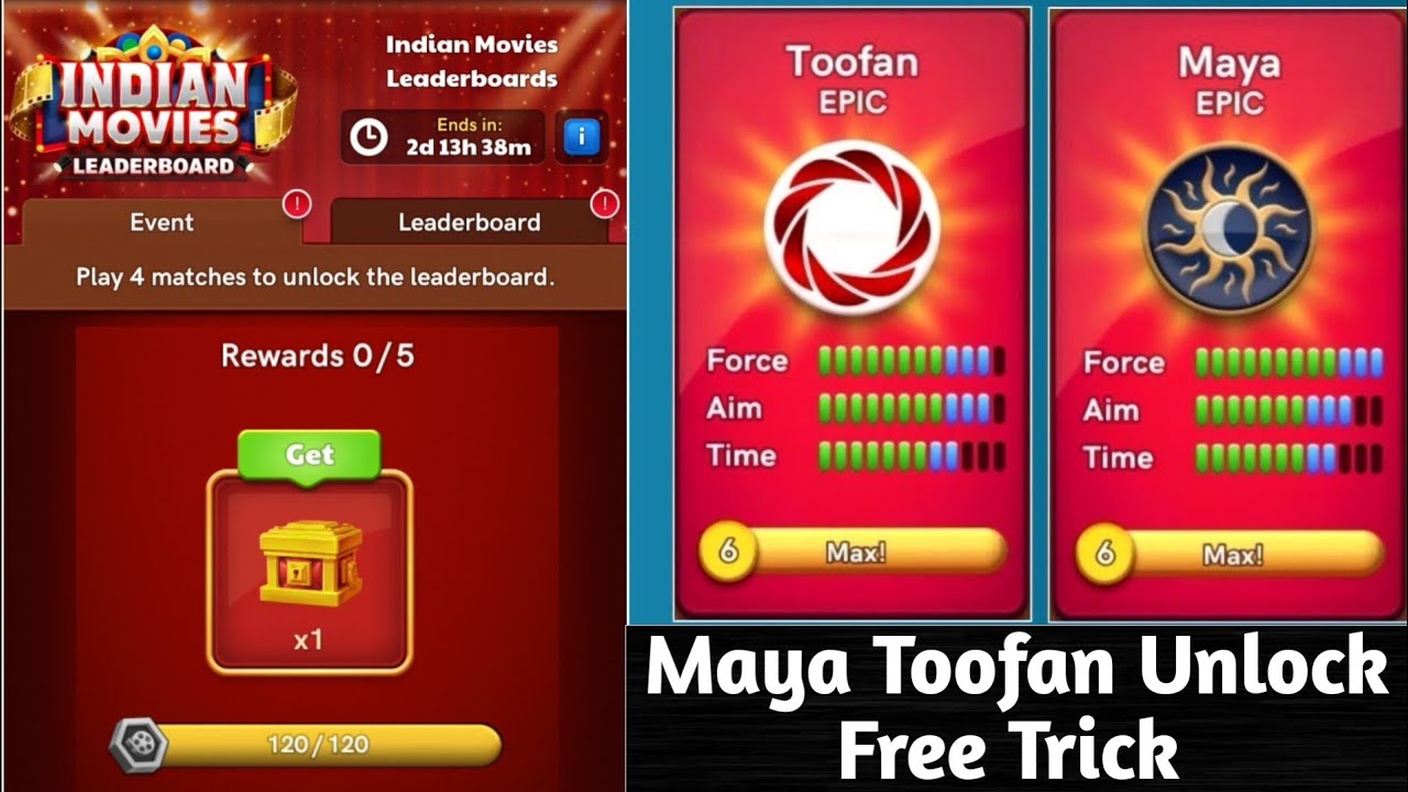 Maya Toofan Striker Unlock Very Easy Trick 😱 Carrom Pool Maya Toofan Striker Full Details 🔥