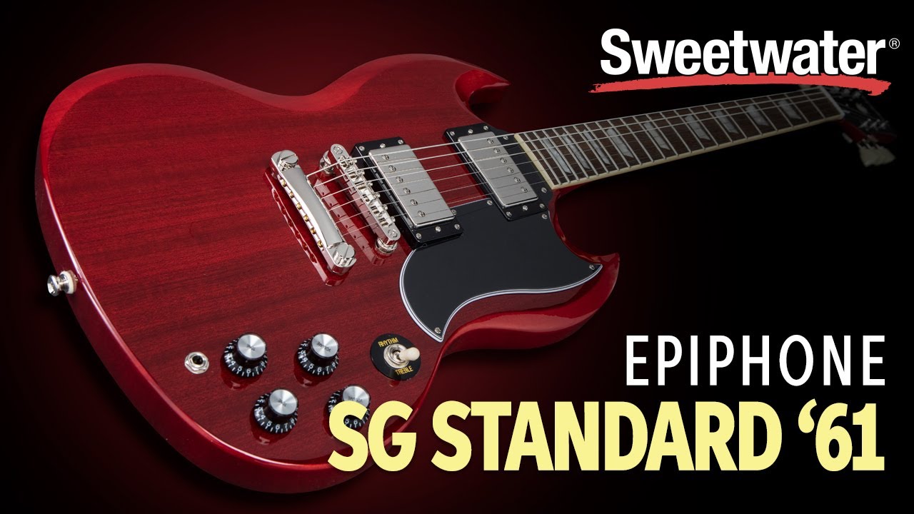 Epiphone SG Standard '61 Electric Guitar Demo