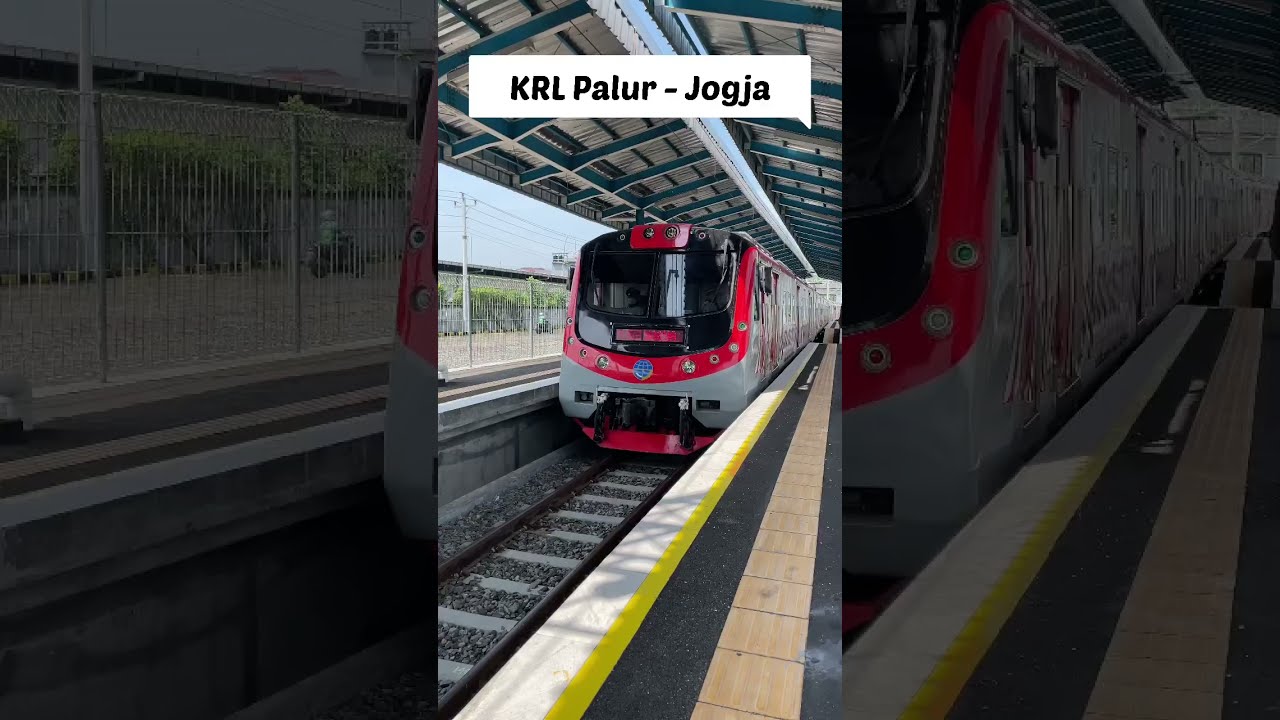Nyobain KRL Palur - Jogja #shorts #fyp #krl #krljogjasolo