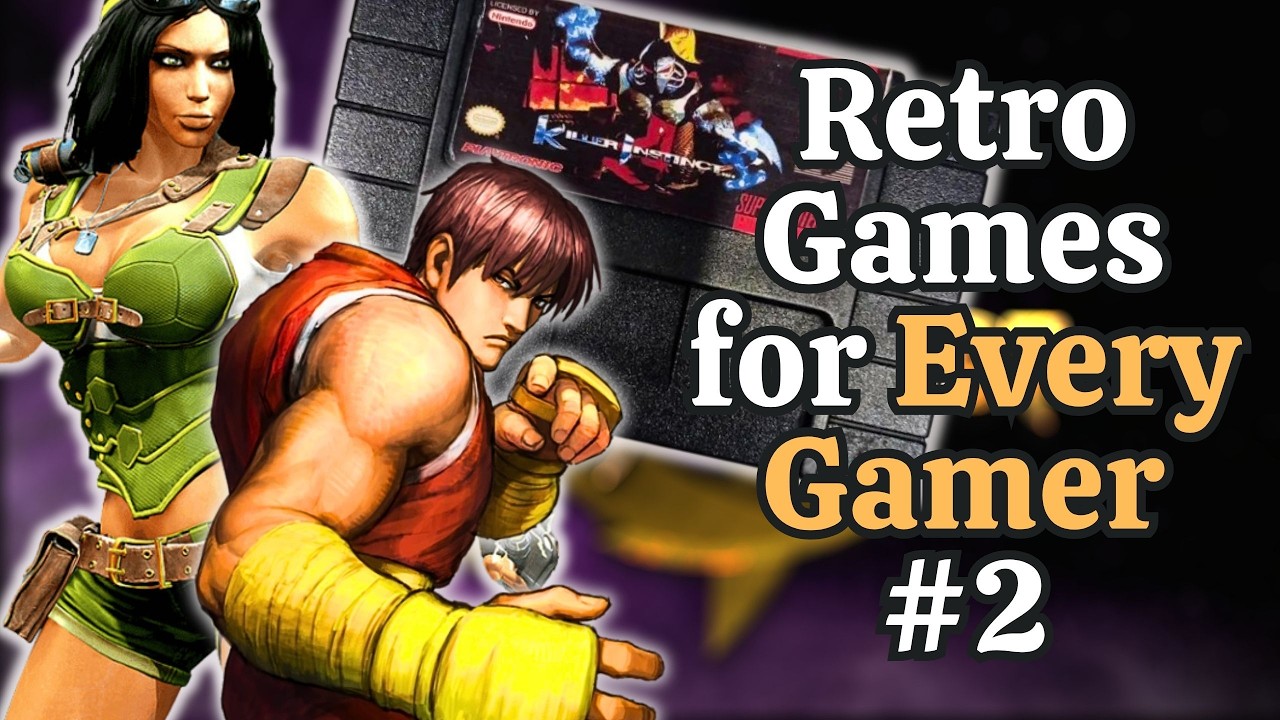 Top 10 Incredible Retro Games YOU NEED TO PLAY | 2