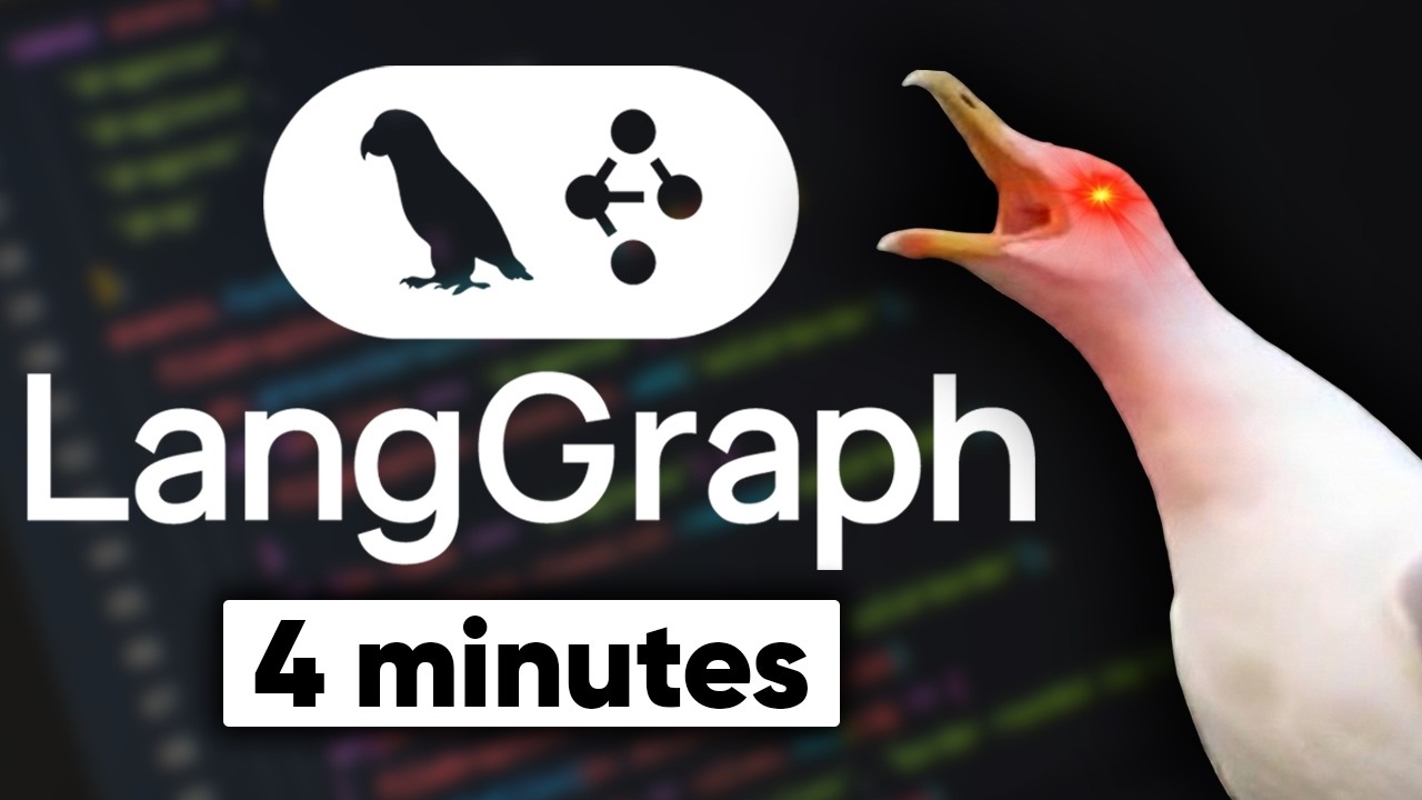 LangGraph за 4 минуты (Учебник по LangGraph)