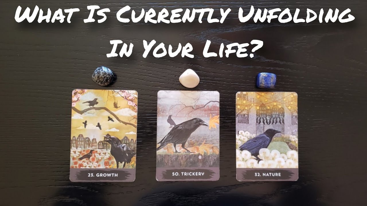 😳💥 What Is Currently Unfolding In Your Life? 💥😵 Pick A Card Reading 