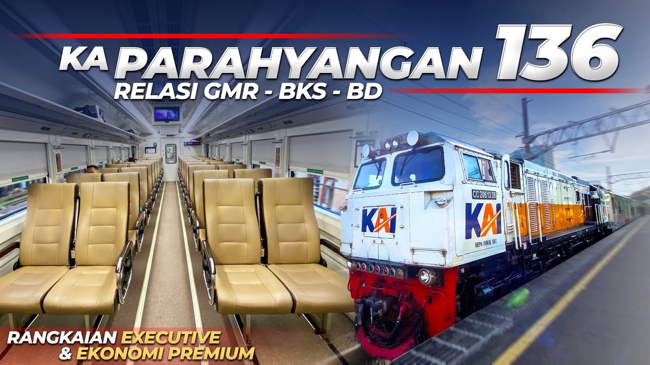 KERETA YANG PALING LARIS DI RUTENYA‼️ Trip KA Parahyangan Gambir - Bekasi - Bandung
