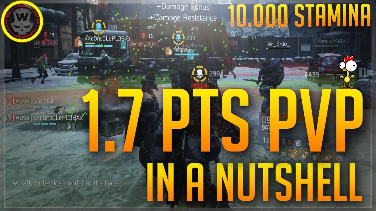 10.000 Stamina Striker PVP! Lone Star Cassidy 1.7 PTS (The Division)