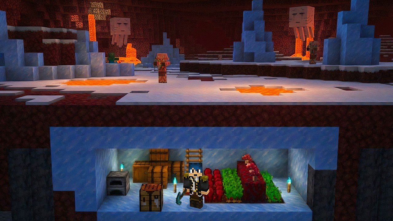 IL NETHER &egrave; CONGELATO!! - Minecraft Ep.6