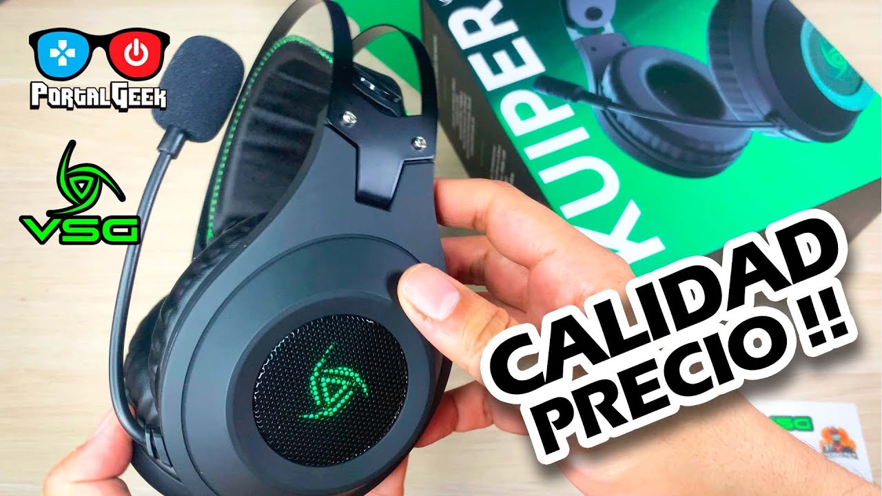 VSG KUIPER -  Headset Calidad Precio !! 🎧 Unboxing Review y Mic test
