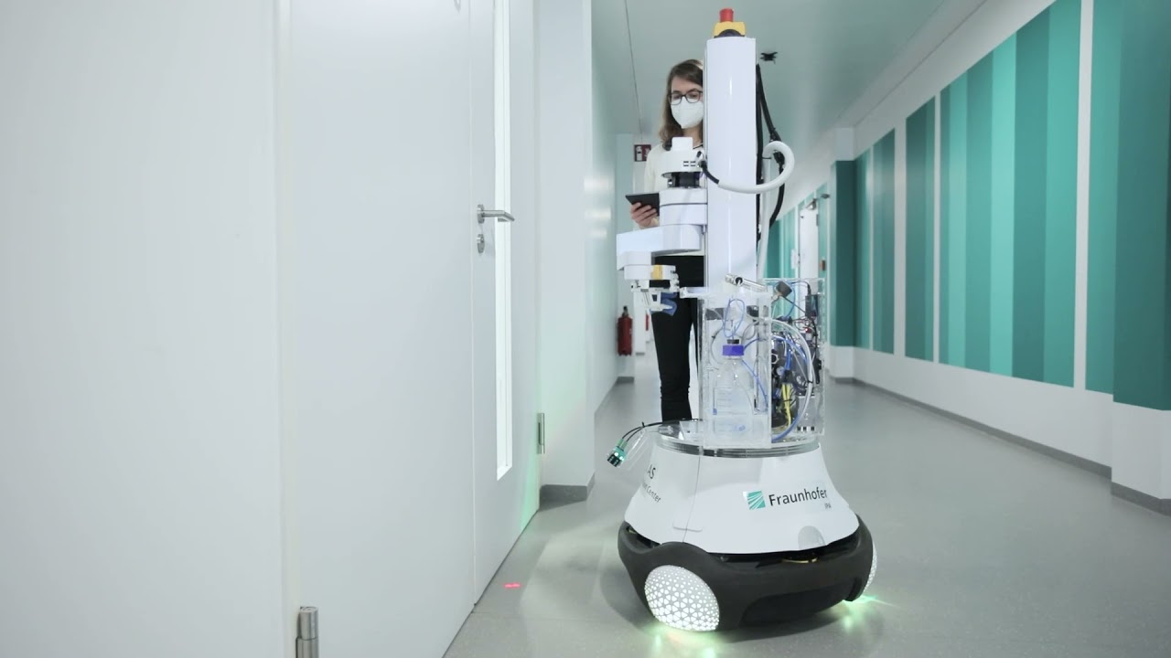 Reinigungs- und Desinfektionsroboter »DeKonBot«