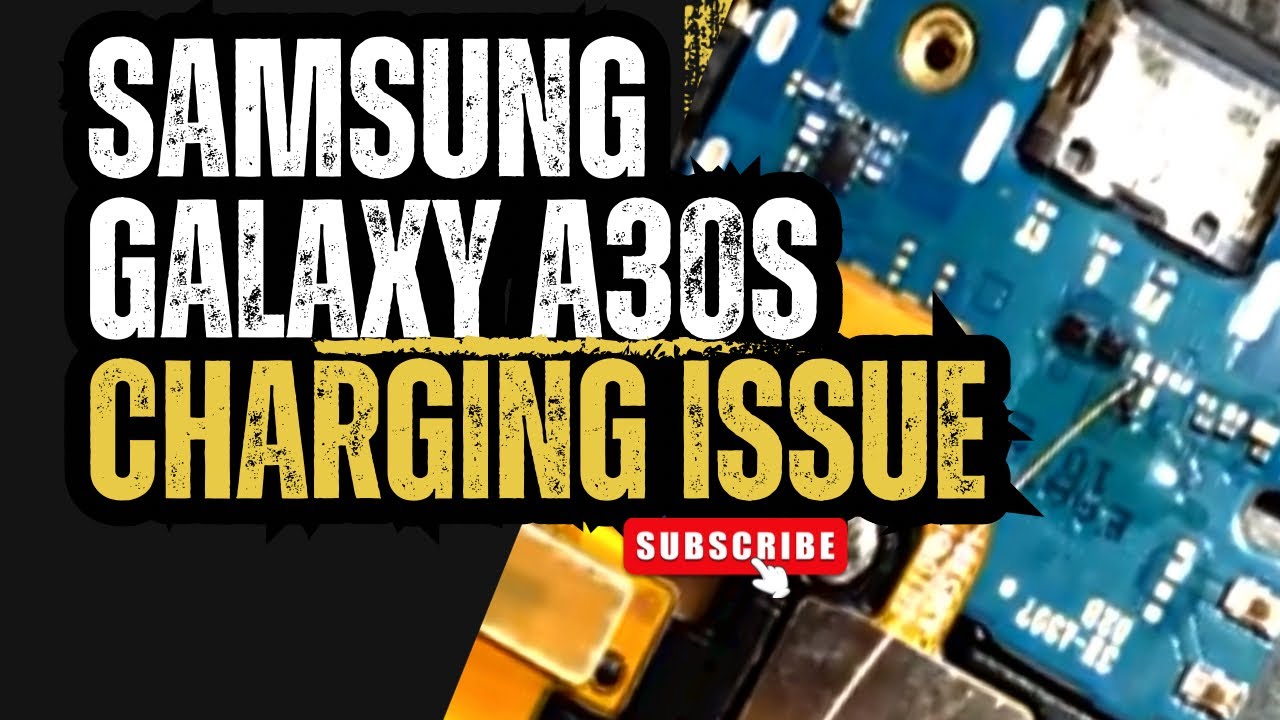 Samsung A30s Not Charging. Fixed Without Replacement Of The Charging Port.