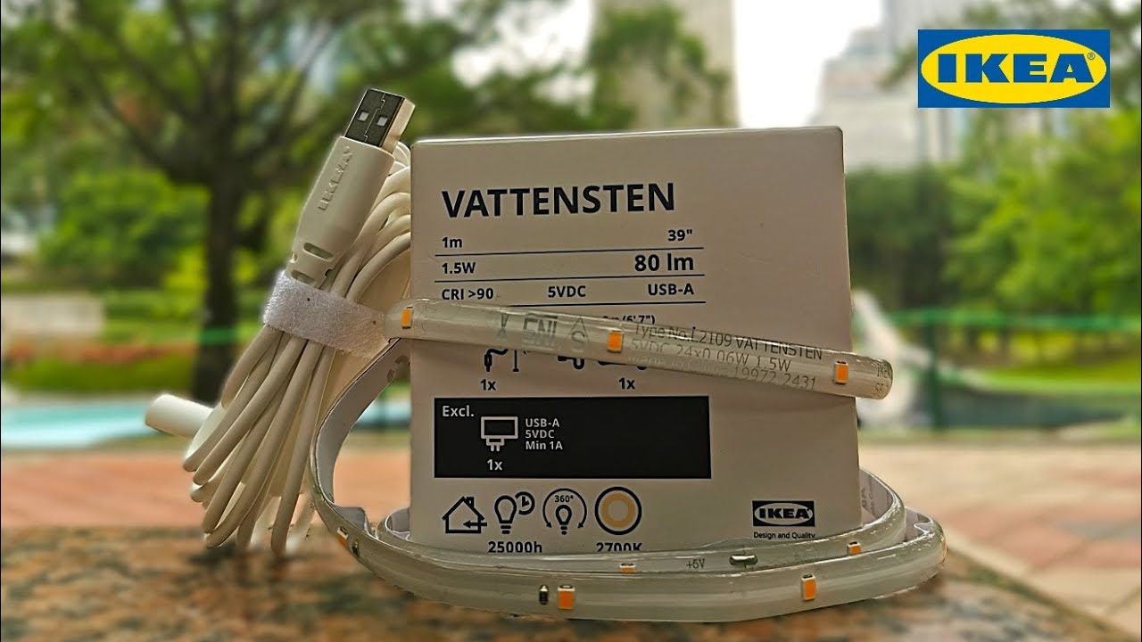 VATTENSTEN LED lighting strip 1M from IKEA