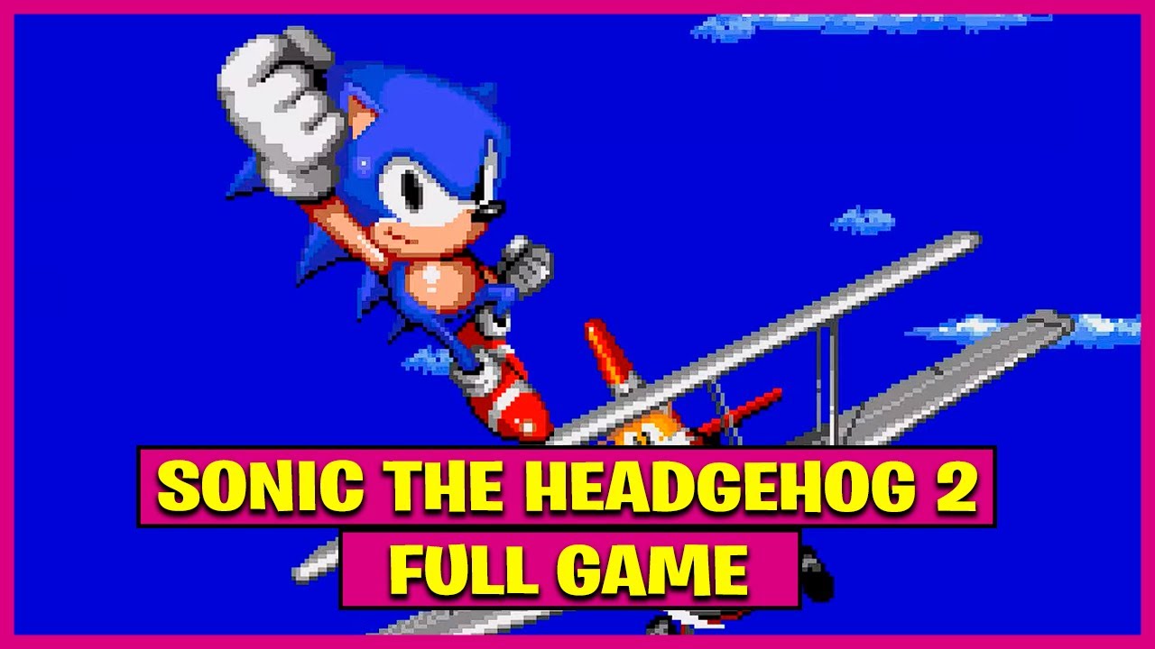Sega Genesis — Sonic The Hedgehog 2  [2 Players, 4K 60fps]