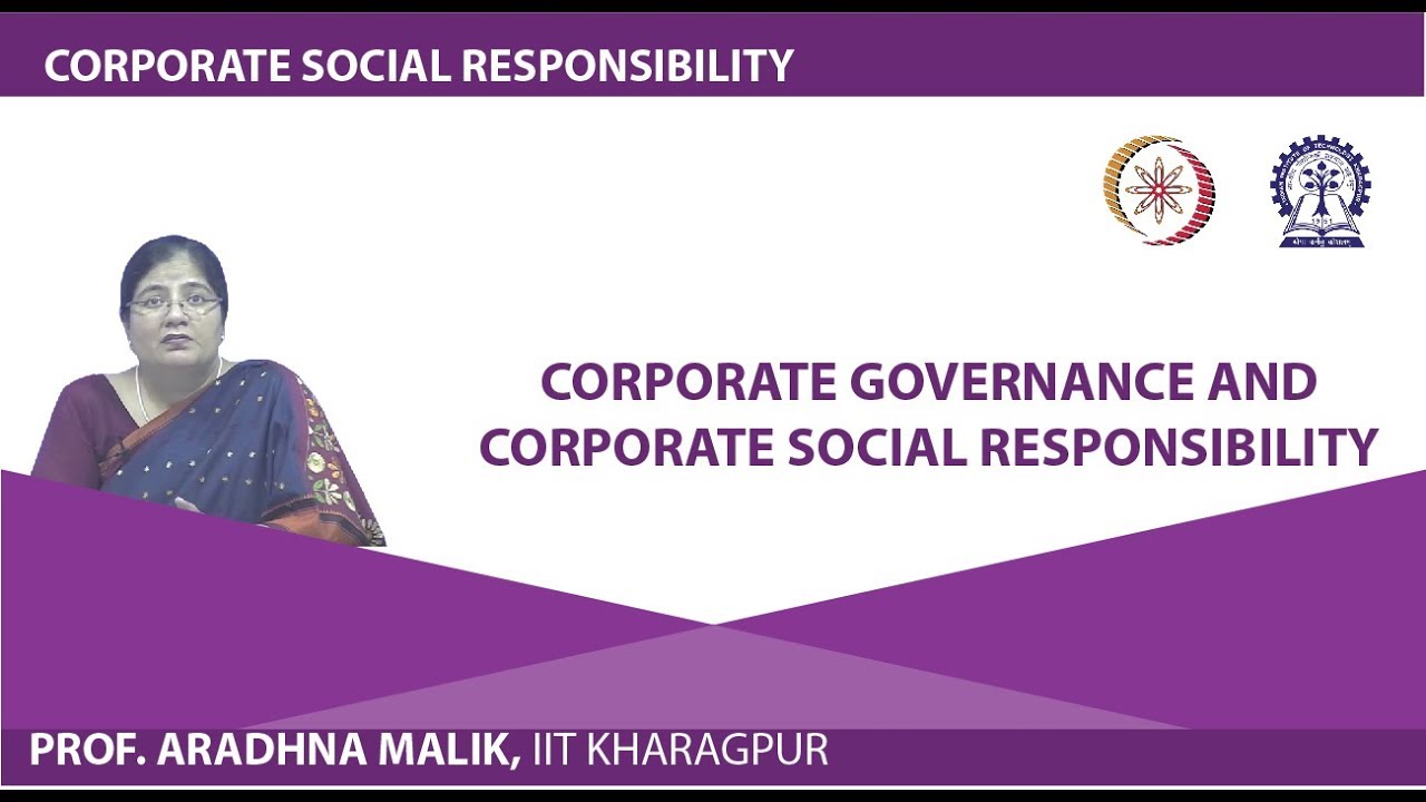 Corporate Governance and Corporate Social Responsibility