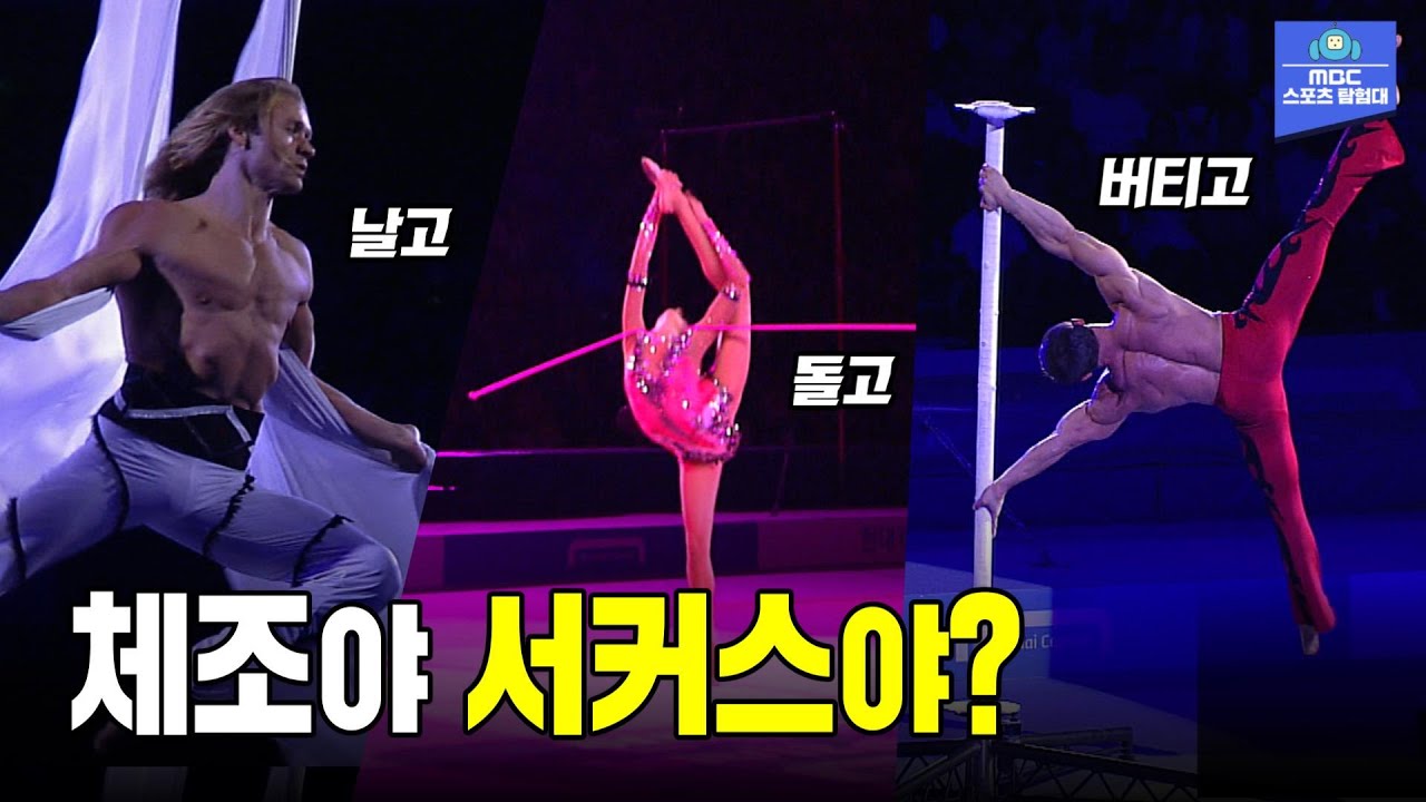 '날고, 돌고, 버티고'.. 환상적인 체조 기술부터 서커스, 아크로바틱까지!! 경이로운 몸짓, 세계 체조 갈라쇼 (feat.신수지, 카나예바)