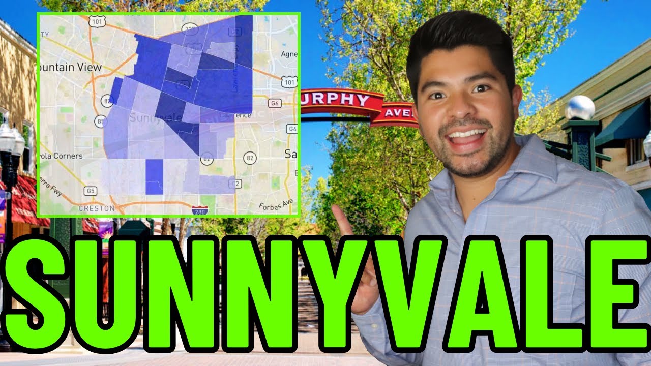 Sunnyvale CA Map Tour | Moving to Sunnyvale | Schools,  Entertainment, Big Tech & More!