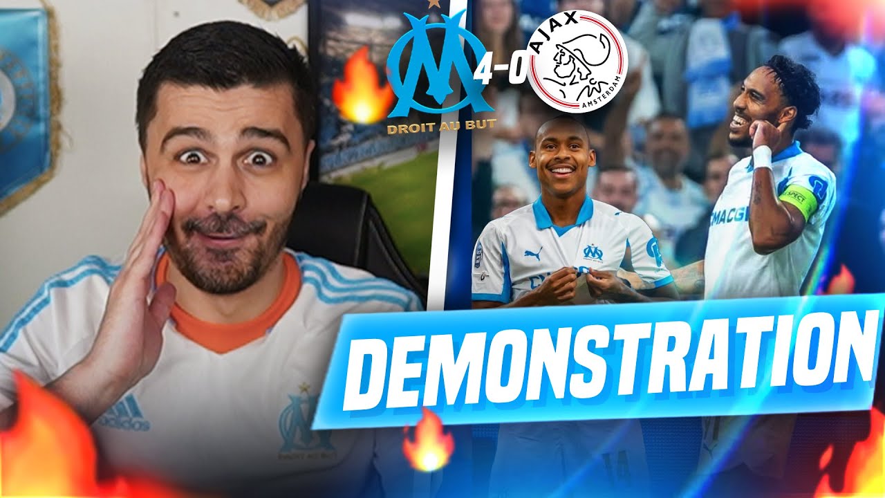 🔥🇧🇷PAIXAO DANCES the SAMBA,🚨AUBAMEYANG the BOSS!🏆(OM - Ajax 4-0) WHAT A START at the VEL' in the ...