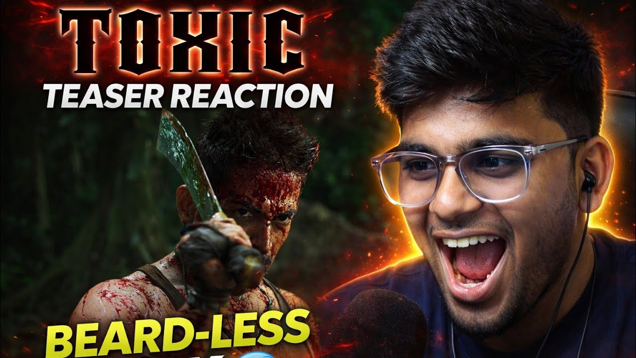I Was Not Ready for That Look 😨 | TOXIC Teaser Reaction | Kannada| Yash | Toxic
