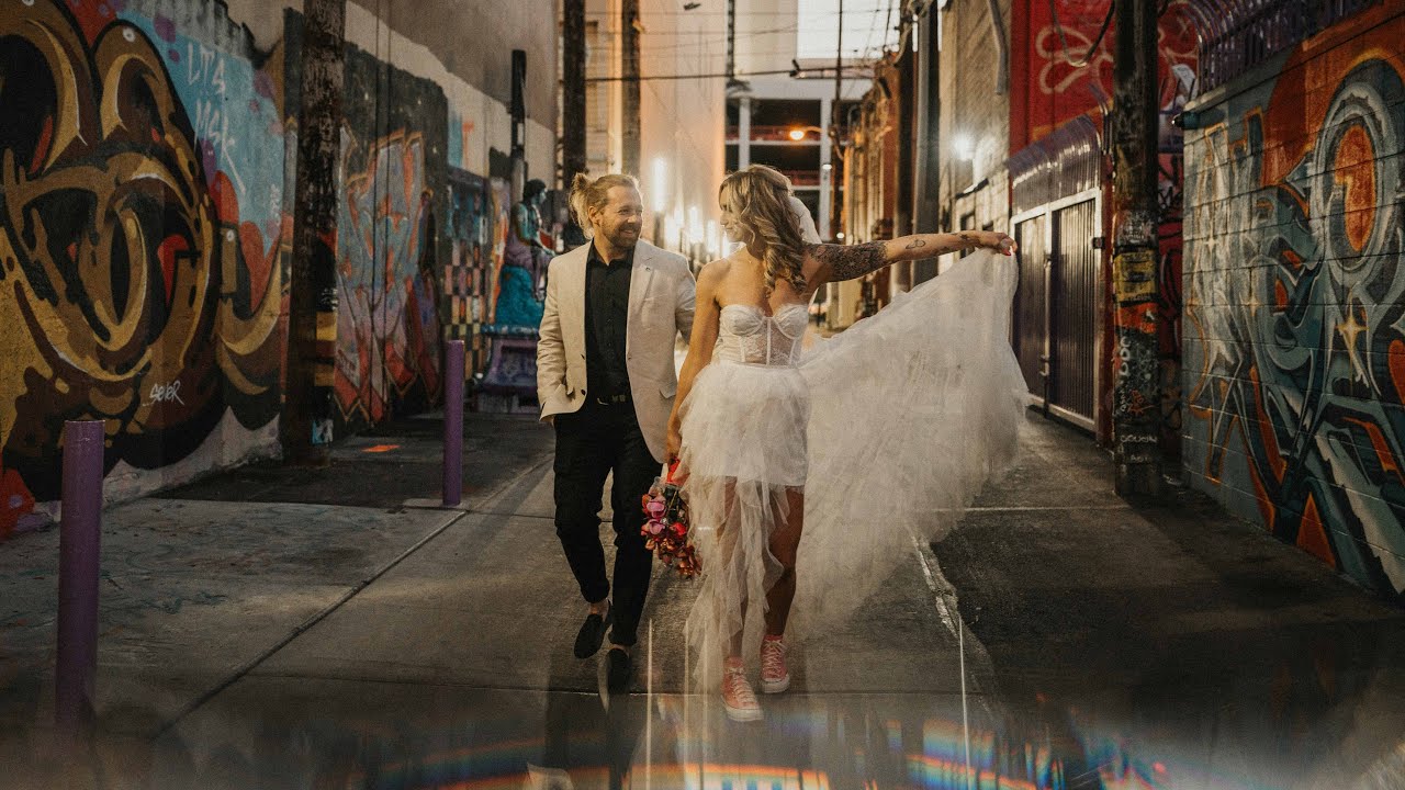 Vintage Las Vegas Wedding at Sure Thing Too Chapel