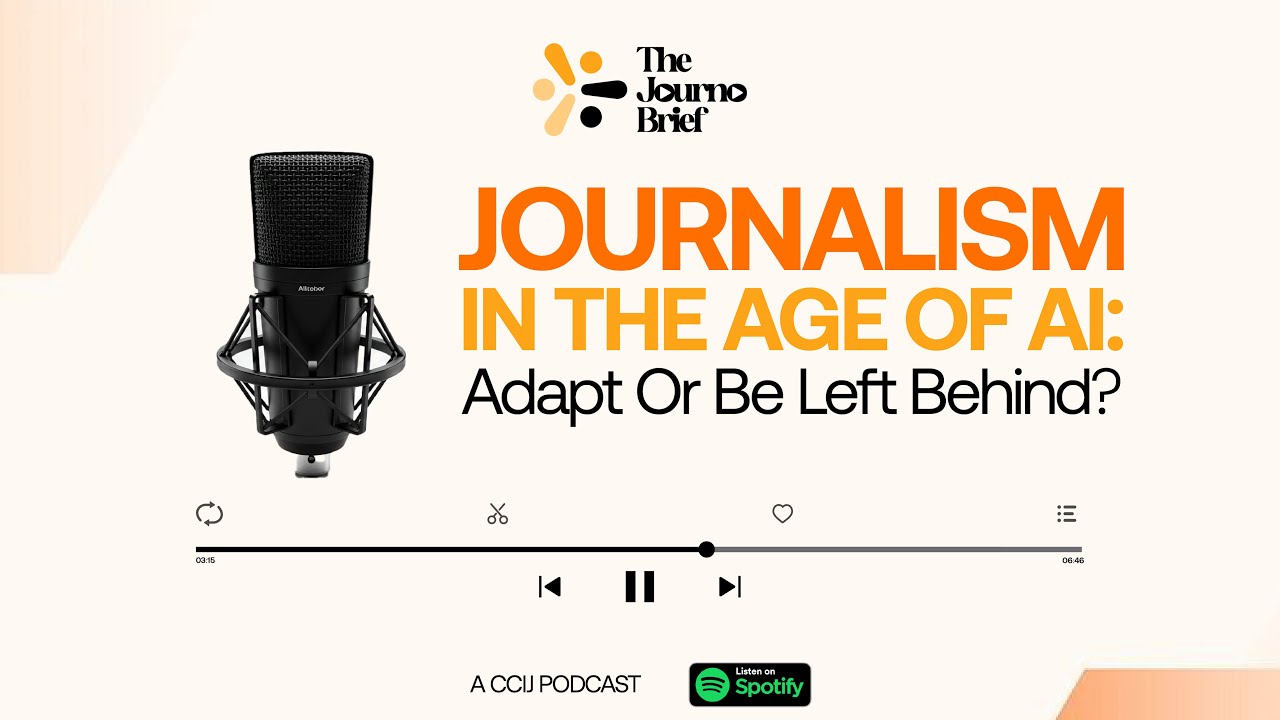 EPISODE 1 -  Journalism In The Age Of AI: Adapt Or Be Left Behind