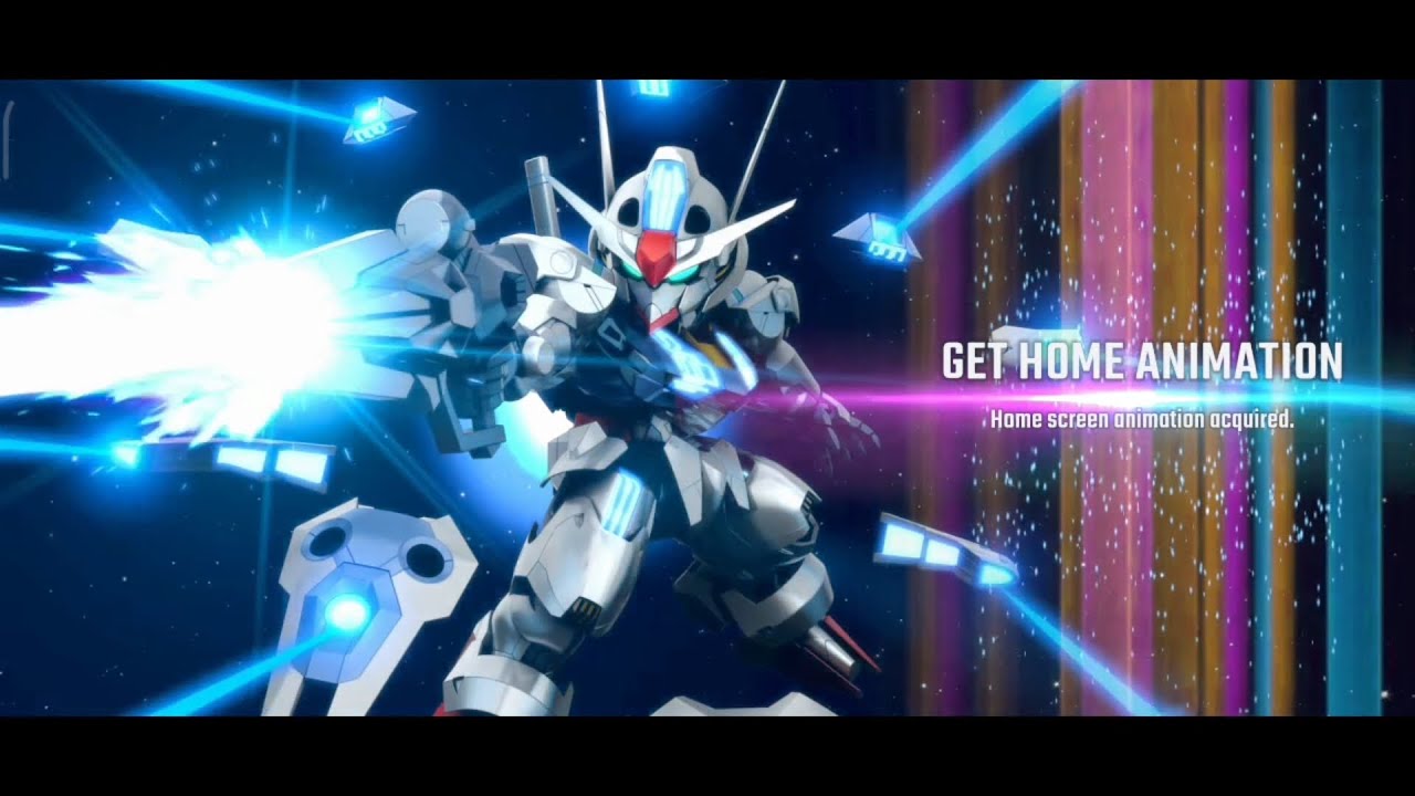 MAX Limit Break Gundam Aerial EX - Home Animation, all Aerial EX and Suletta skill - G-ETERNAL