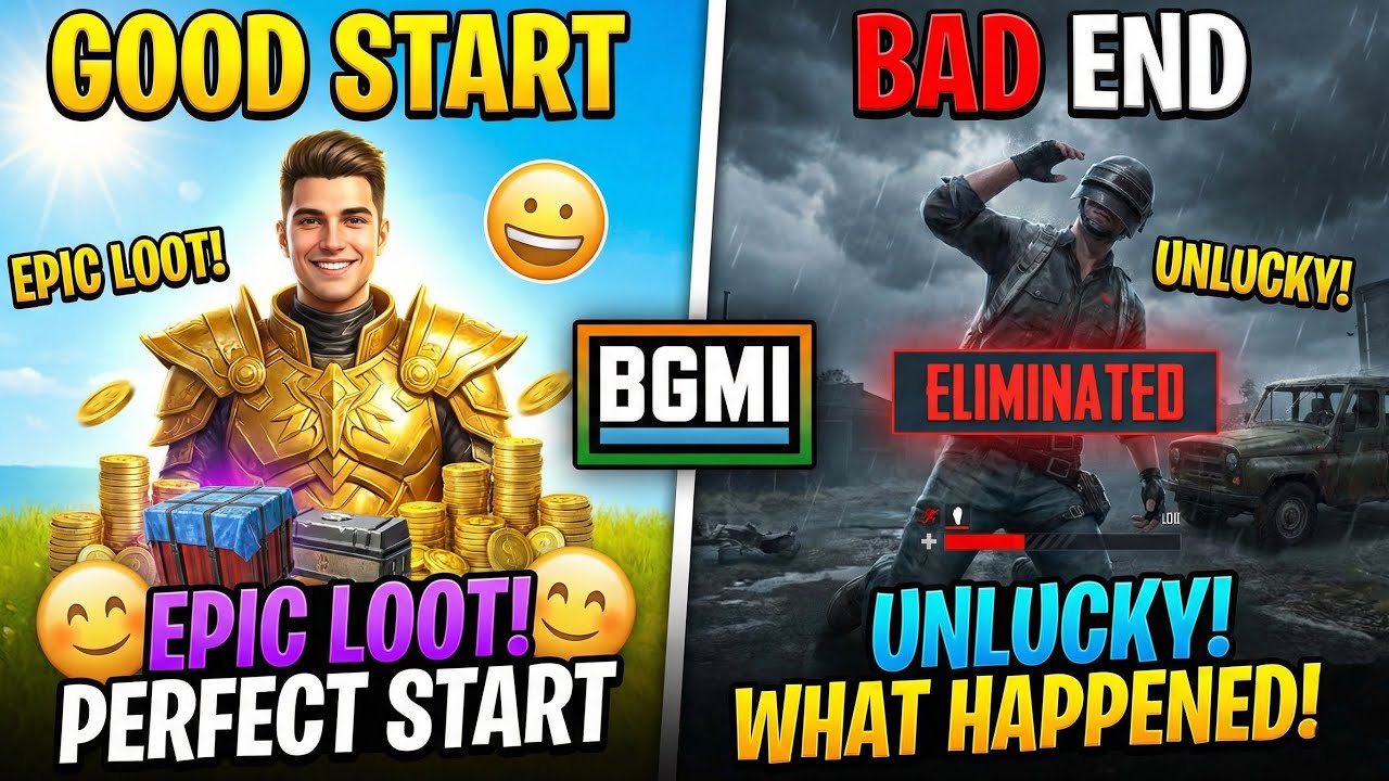 The Perfect BGMI Start... But the WORST End! 💔 What Happened?!
