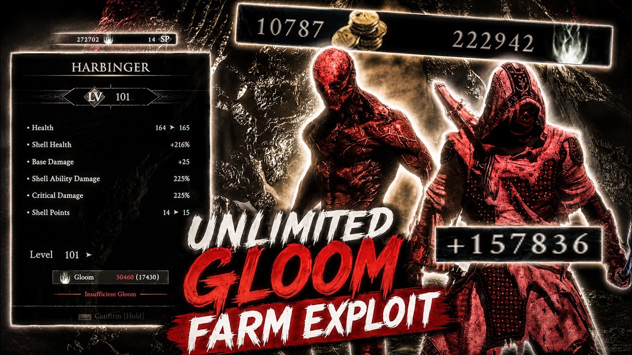 Mortal Shell 2 - Unlimited Gloom Farm Exploit(VERY END GAME)