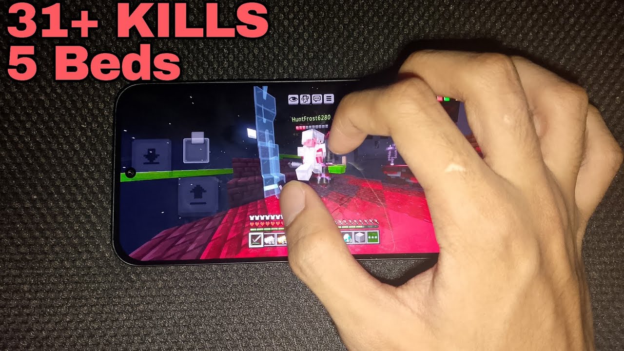 Best Bedwars Gameplay in Mobile
