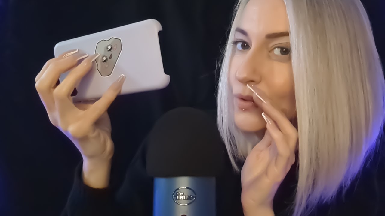 ASMR | Close Up TRIGGER Words with TAPPING