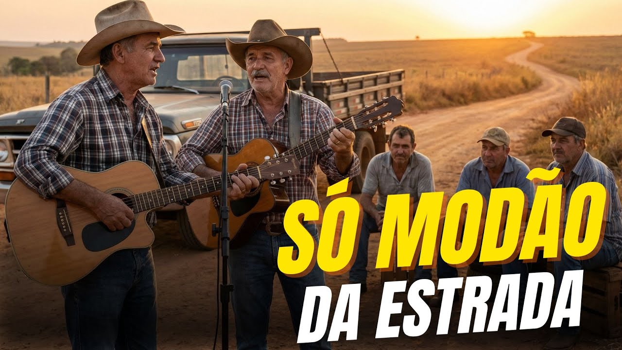 Saudade da Família na Estrada | Modão Sertanejo de Caminhoneiro que Vive Longe de Casa