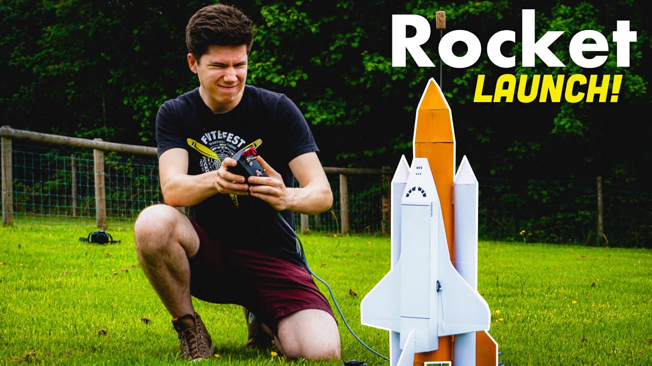 RC Space Shuttle LAUNCH