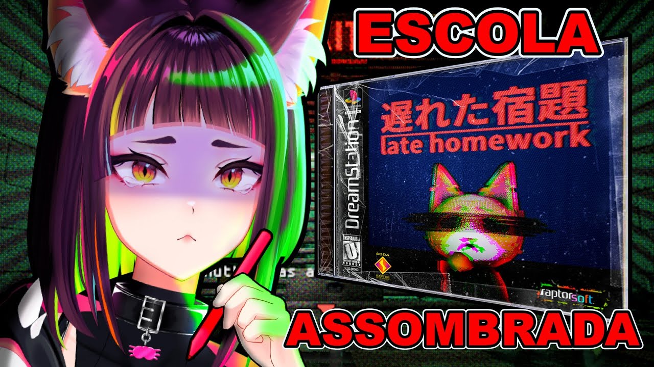 Eu ESQUECI meu dever de casa na ESCOLA! | Late Homework | 遅れた宿題