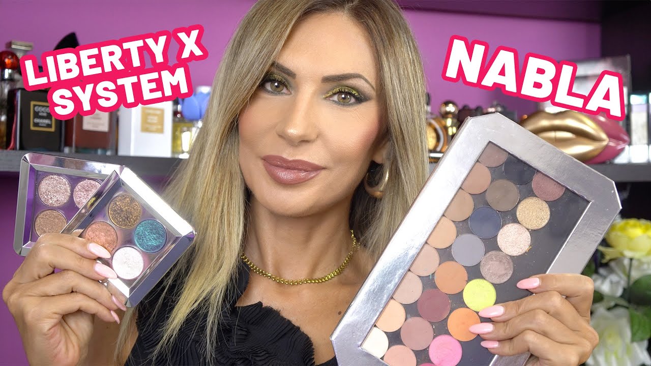 NABLA LIBERTY X SYSTEM: SWATCHES DI TUTTI I 32 OMBRETTI DELLA COLLEZIONE + RECENSIONE✨ LadyGlow