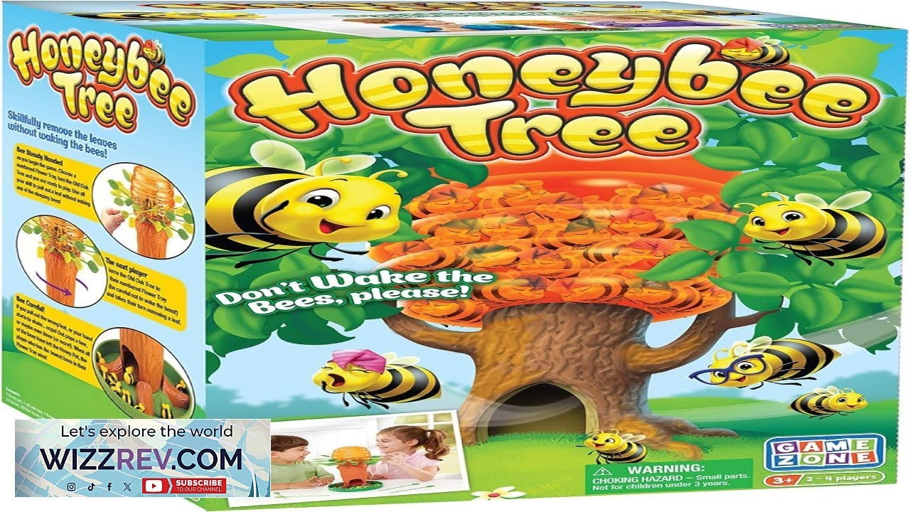 Настольная игра Game Zone Honey Bee Tree Game, удостоенная наград, – веселое и захватывающее разв...