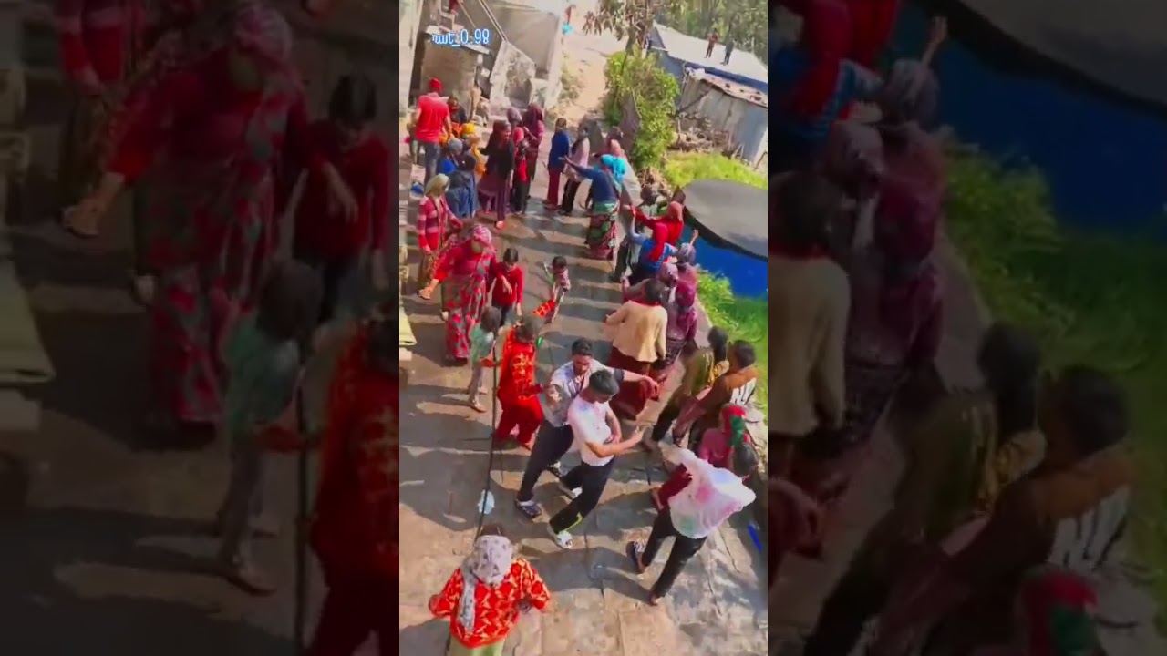 #पहाड़ीlife #holi ❤️