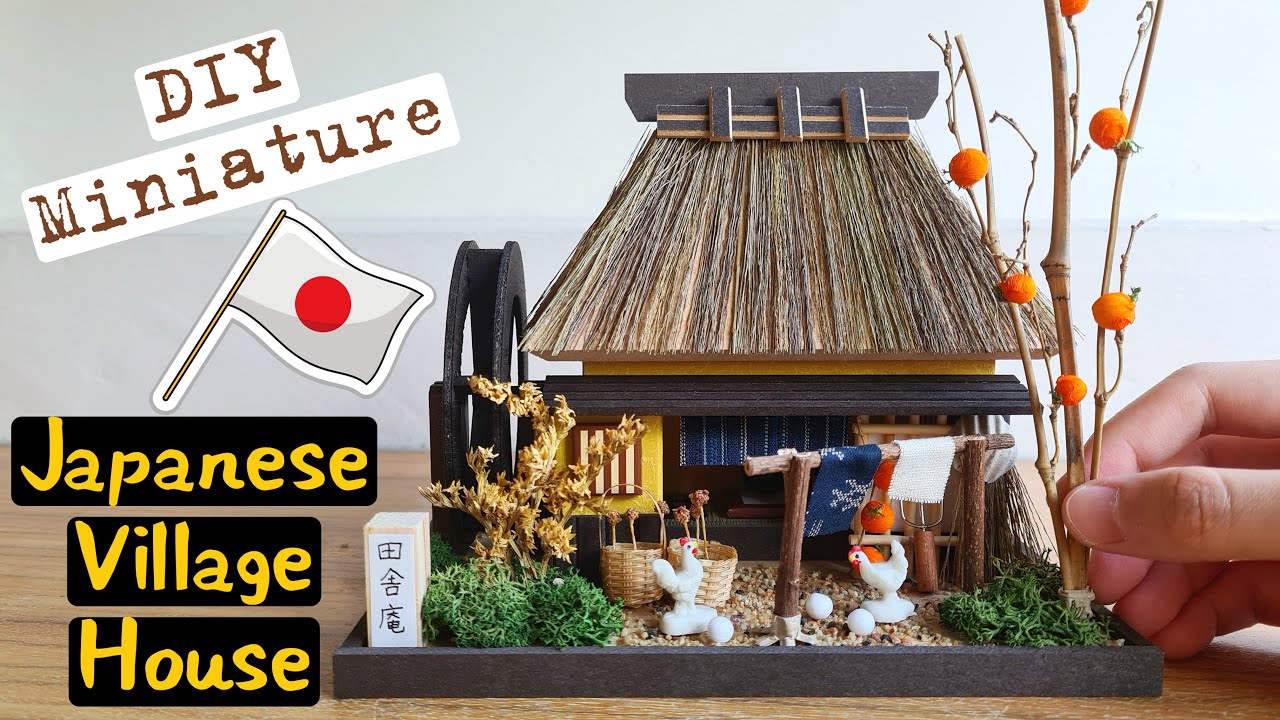 DIY Japanese Village House (田舎庵)