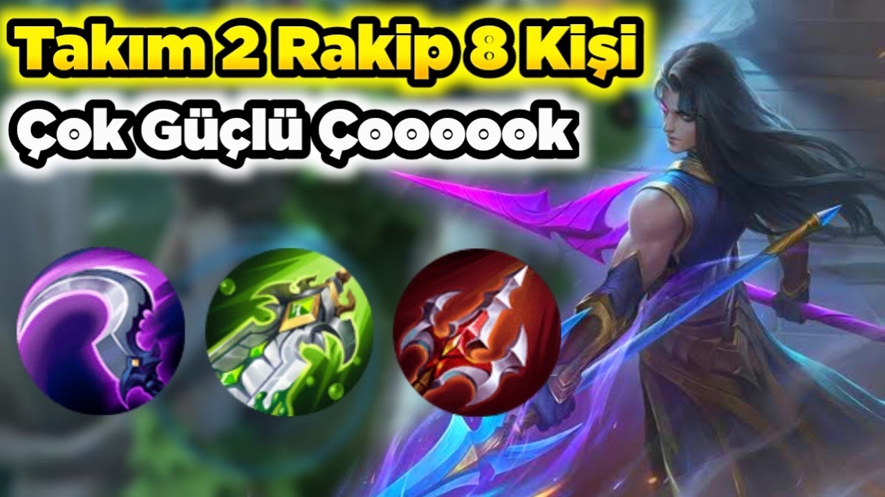 Bunlar Nasıl Maçlar Ekrem İle 2v8 Atıyoruz Arlott Rakipleri Deşiyor Oyun Taşıyor Mobile Legends